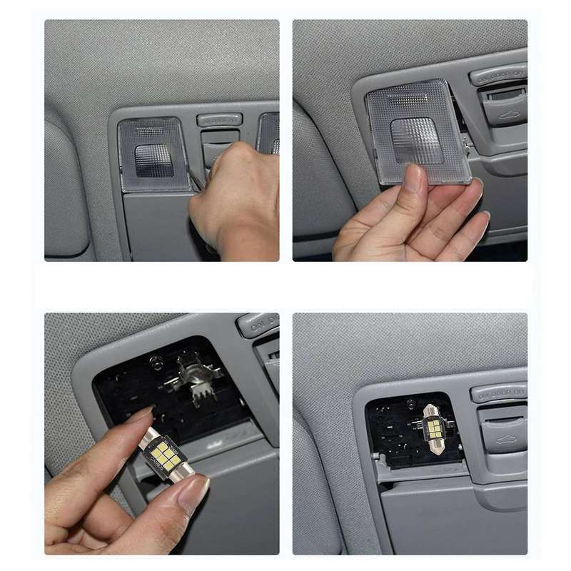 Extremely Bright 400 Lumens 3020 Chipset Canbus Error Free Led Bulbs Compatible Interior Car Lights
