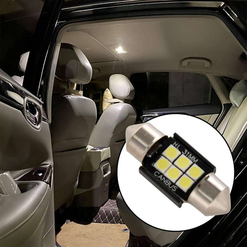 Extremely Bright 400 Lumens 3020 Chipset Canbus Error Free Led Bulbs Compatible Interior Car Lights
