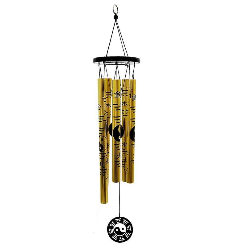 Extra Small Bagua Wind Chime Pendant Retro Metal Wind Chime Lucky Wind Chime Garden Wind Chime