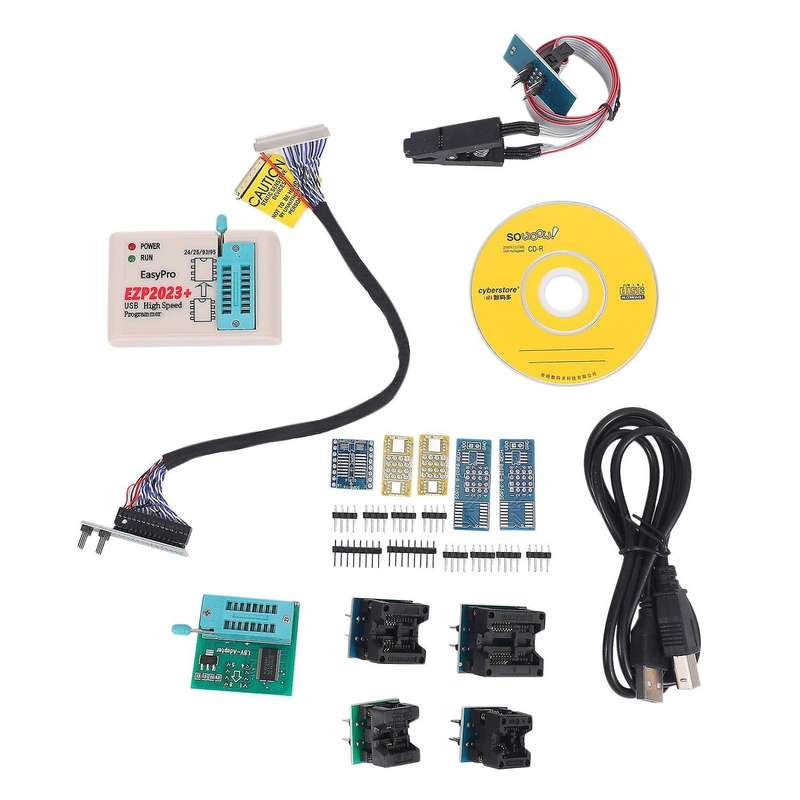 EZP2023 12 Adapter USB SPI Programmer Support 24 25 93 95 EEPROM 25 Flash BIOS Chip