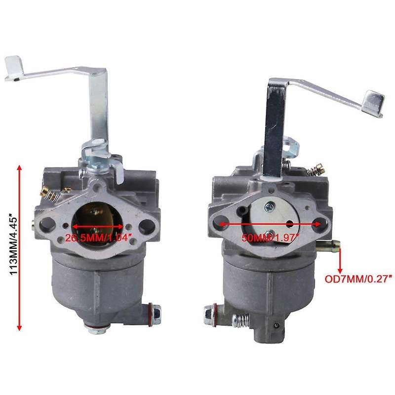 EZ-MZ360-00CM Carburetor with Gasket Assembly Replacement for MZ360 Engine without Solenoid Type A