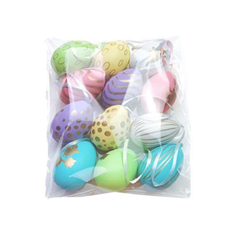 F Easter DIY Hand-Painted Eggs Kindergarten Coloring Toys Simulation Eggs Coloring Eggs