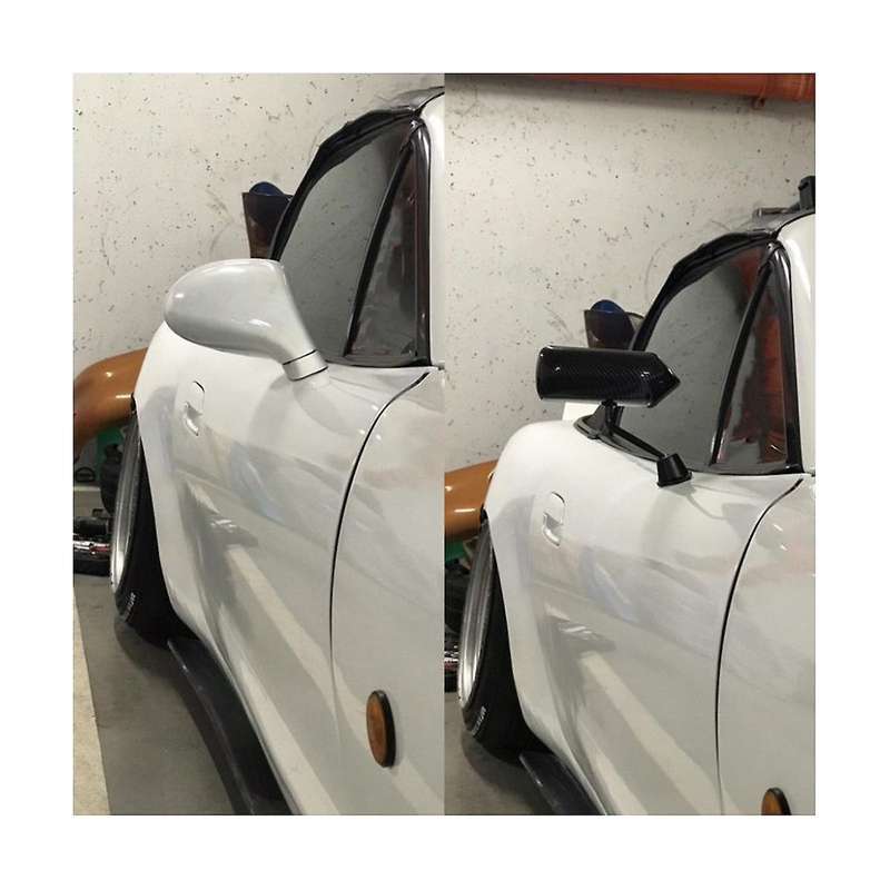 F1 Reversing Mirror Reversing Mirror Vintage Style Rearview Mirror Rear View Blue Mirror Rear View