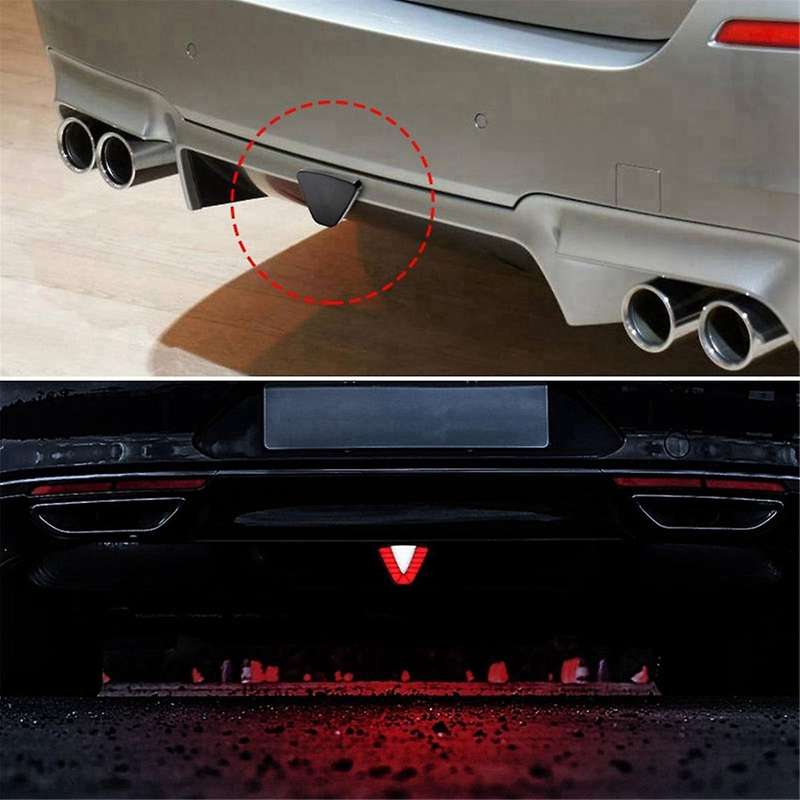 F1 Trapeze Style LED Tail Brake Light Pilot Light Stop Safety Light Warning Reverse Signal Lamp for