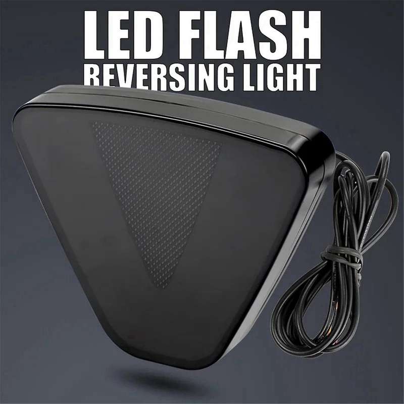 F1 Trapeze Style LED Tail Brake Light Pilot Light Stop Safety Light Warning Reverse Signal Lamp for