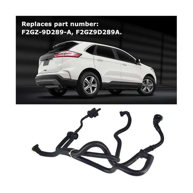 F2gz9d289a Car Carbon Canister Solenoid Valve with Hose for Edge 2.0l 2.7l 2015 2016 2017 2018 2019