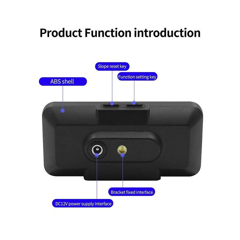 F3 Motorcycle 3 In 1 Tire Pressure Monitor Gps Speedometer Vehicle Speed Tachometer Slope Meter Tpm