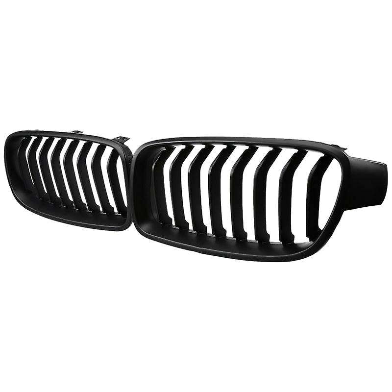 F30 , Front Hood Kidney Grille for  3 Series F30 F31 F35 2012-2018 (single Slat Black)