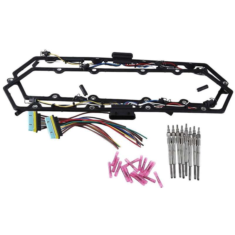 F4tz-12a342- Glow Plug Valve Cover Gasket Wiring Harness Crude Oil Supplies for 99-03