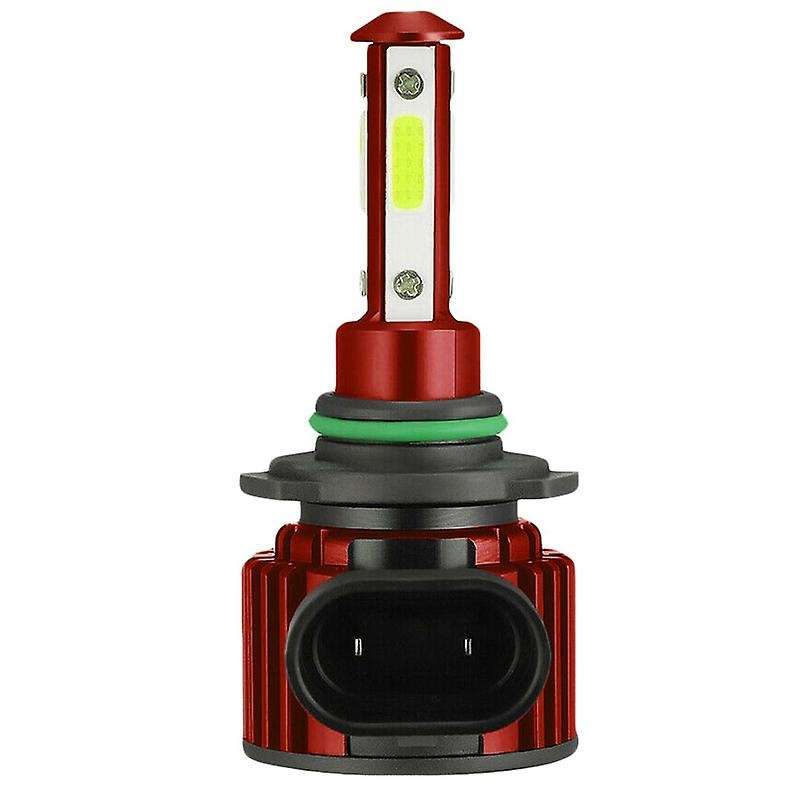 F8 4-Sides Glow LED Car Headlight Automobile LED Lamp Upgrade Section Universal Car Headlight 9006 R