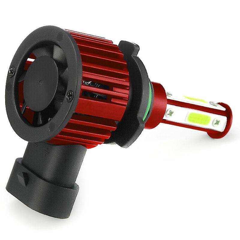 F8 4-Sides Glow LED Car Headlight Automobile LED Lamp Upgrade Section Universal Car Headlight 9006 R