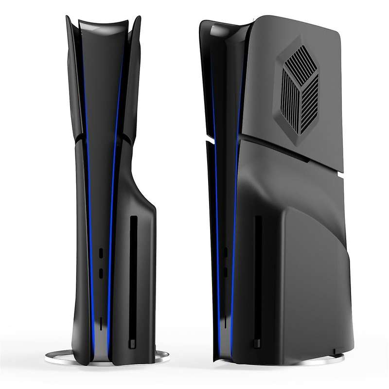 Face Plates for Slim Disc Edition Console Cover Faceplate Cooling Vents Side Panel Skin Shell Game A