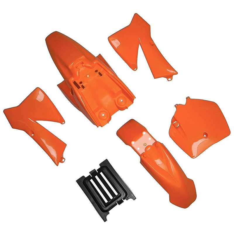 Fairing Body Cover Parts Kit Orange for 50 50cc 50sx Mini Dirt Pit Kids for Ktm50 Senior Jr