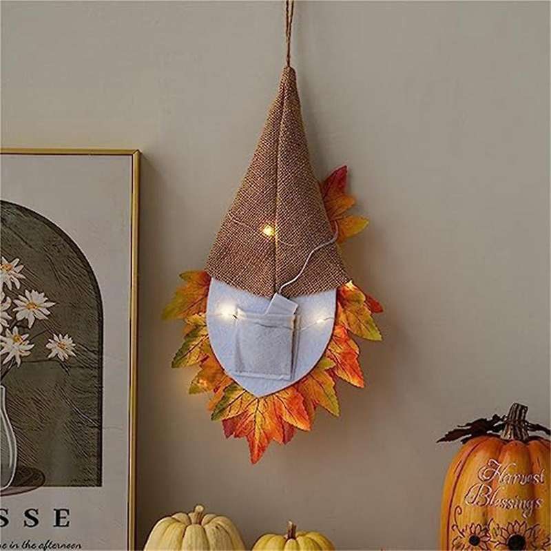 Fall Door Hanger Festival Pendant Ornament for Home Front Door Wall Decorations Party Supplies
