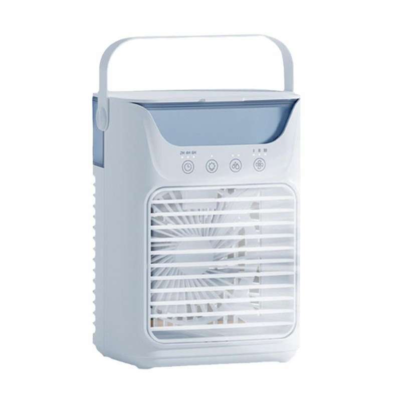 Fan Mini Air Conditioner with 3 Speeds Air Cooler with Humidifier for Room Bedroom Office Desk