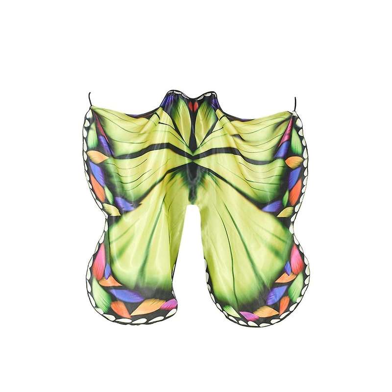 Fancy Halloween Women Butterfly Wing Shawl Masque Fairy Ladies Dance Costume Halloween Girls Perfor