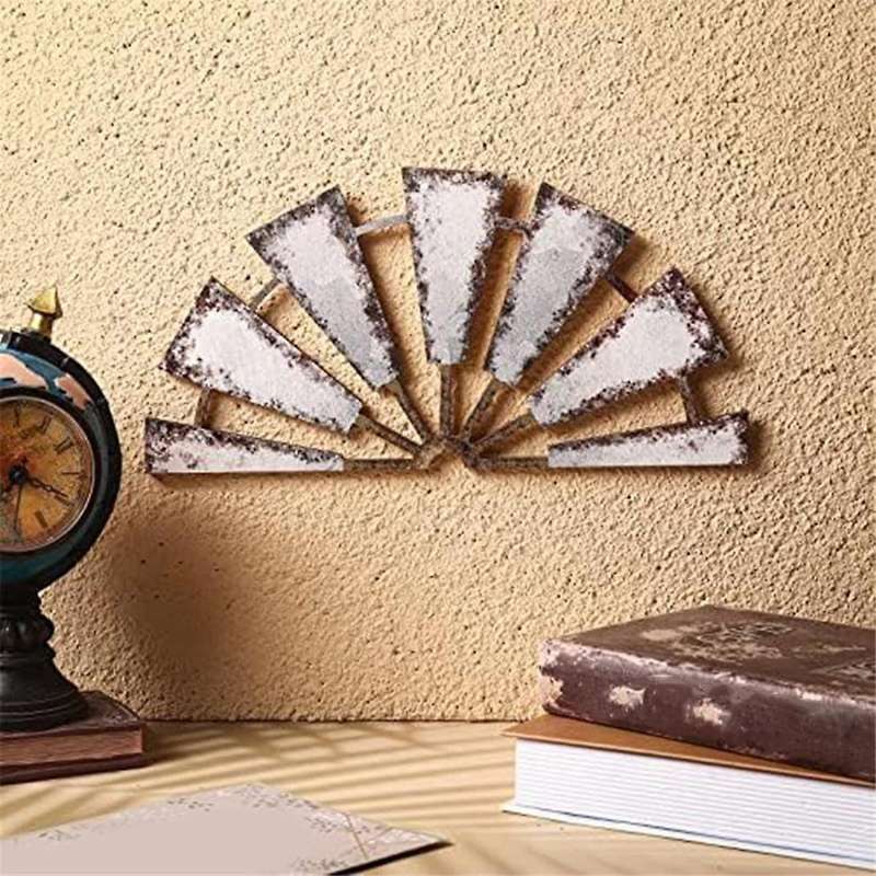 Farmhouse Living Room Wall Decor Decor Rustic Wall Art Decorative Windmill Wall Sculpture Home Decor