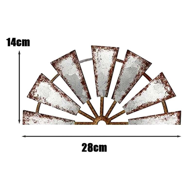 Farmhouse Living Room Wall Decor Decor Rustic Wall Art Decorative Windmill Wall Sculpture Home Decor
