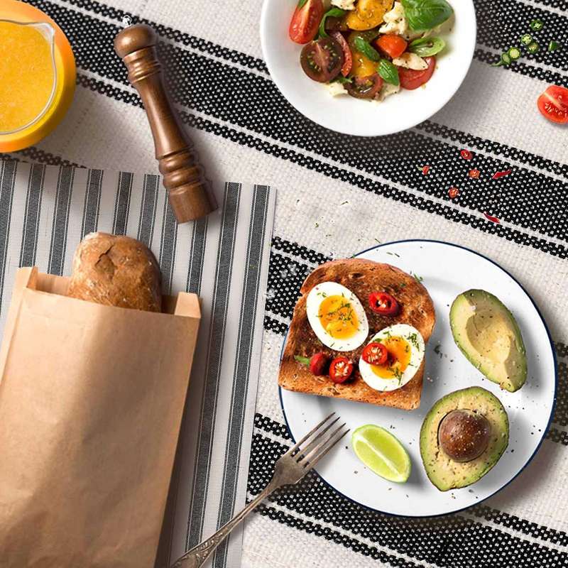 Farmhouse Placematstable Mats Resistant Dining Table Mats for Kitchen Table Set Of 6