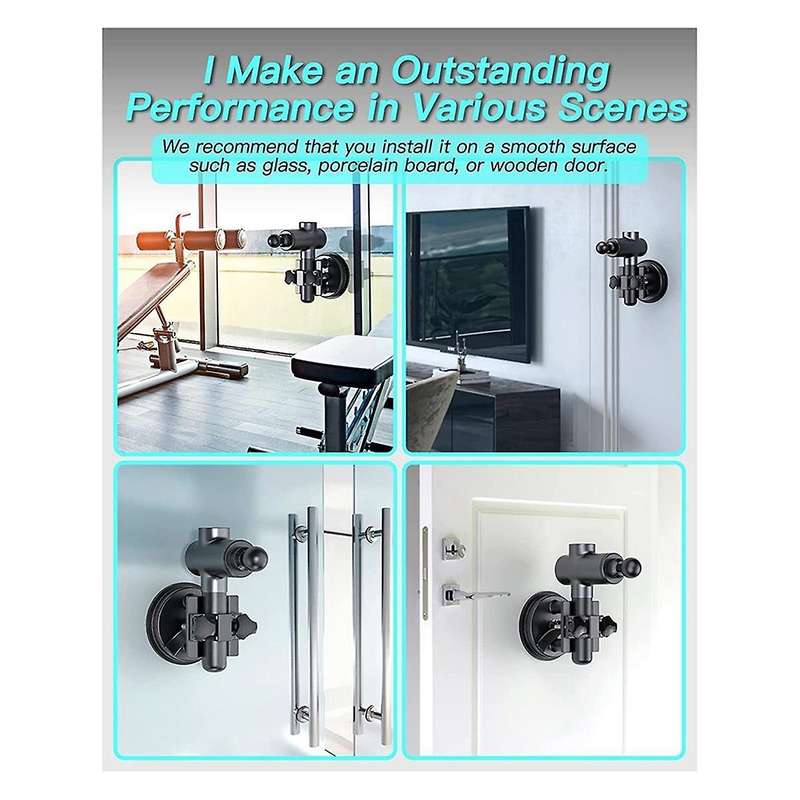 Fascia Holder Private Model Suction Cup Bracket Fascia Through PET Rubber Fixing Bracket