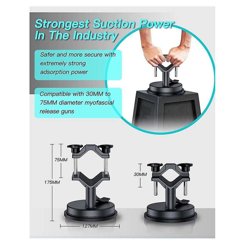 Fascia Holder Private Model Suction Cup Bracket Fascia Through PET Rubber Fixing Bracket