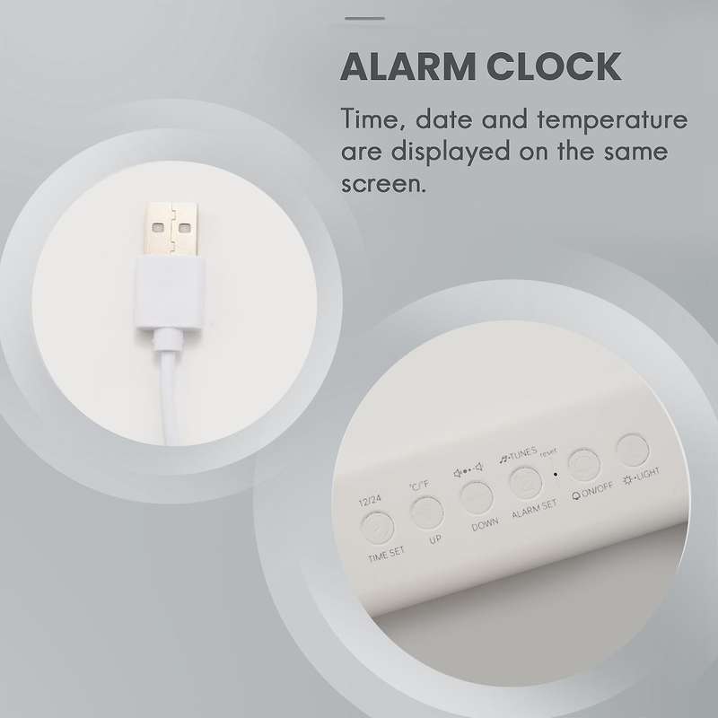 Fashion Living Room Digital Display LED Digital Perpetual Calendar Clock Luminous Silent Electronic