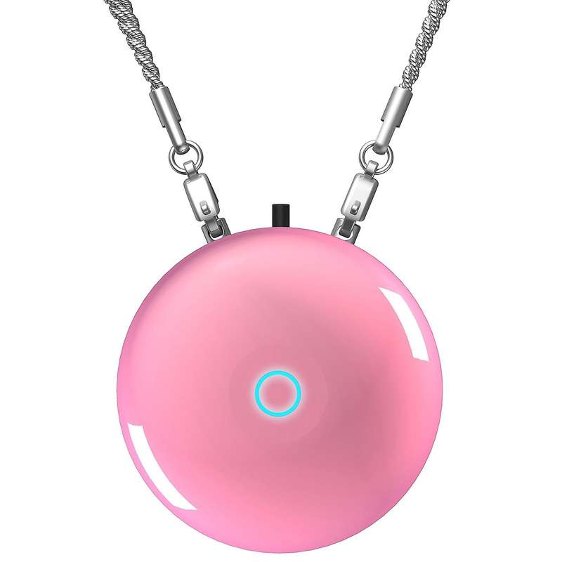 Fashionable Personal Wearable Necklace Type Hanging Neck Air Purifier Mini Portable Negative Ion Air