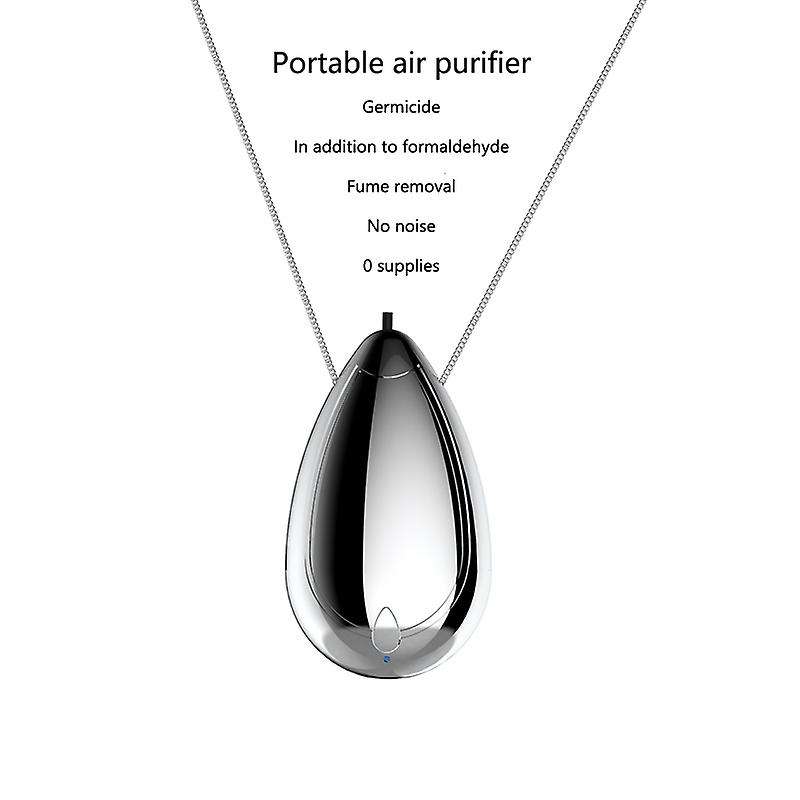 Fashionable Personal Wearable Mini Portable Rechargeable Negative Hanging Neck Air Purifier