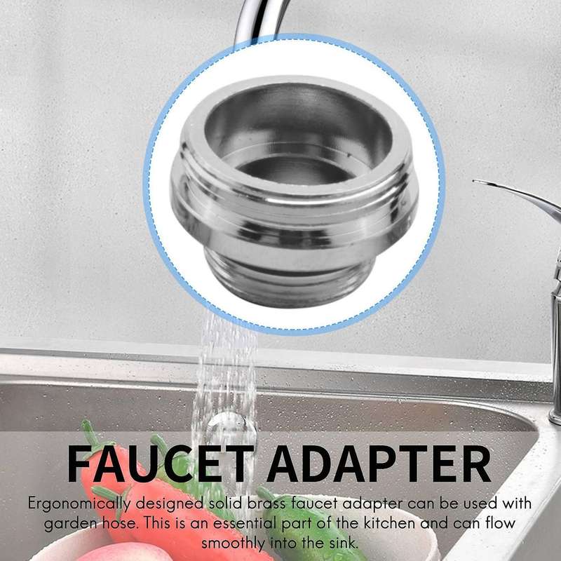 Faucet Adapter Kit-male Faucet Diverter Adapter for Sink - Garden Hose Connector- Water Filter- Kitc