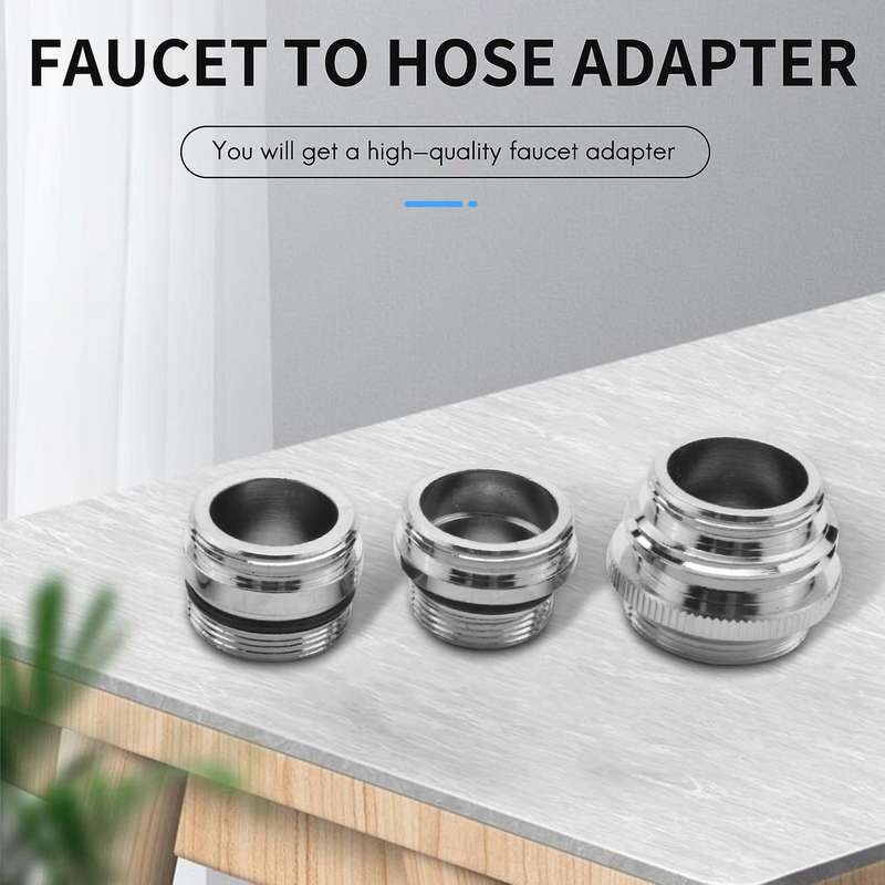 Faucet Adapter Kit-male Faucet Diverter Adapter for Sink - Garden Hose Connector- Water Filter- Kitc