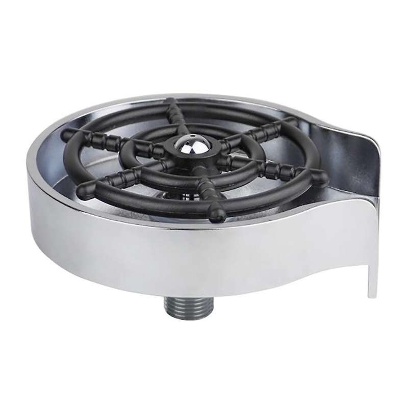 Faucet Glass Rinser for Kitchen Sink Automatic Cup Scourer Washer Bar Coffee Pitcher Wash Cups Tool