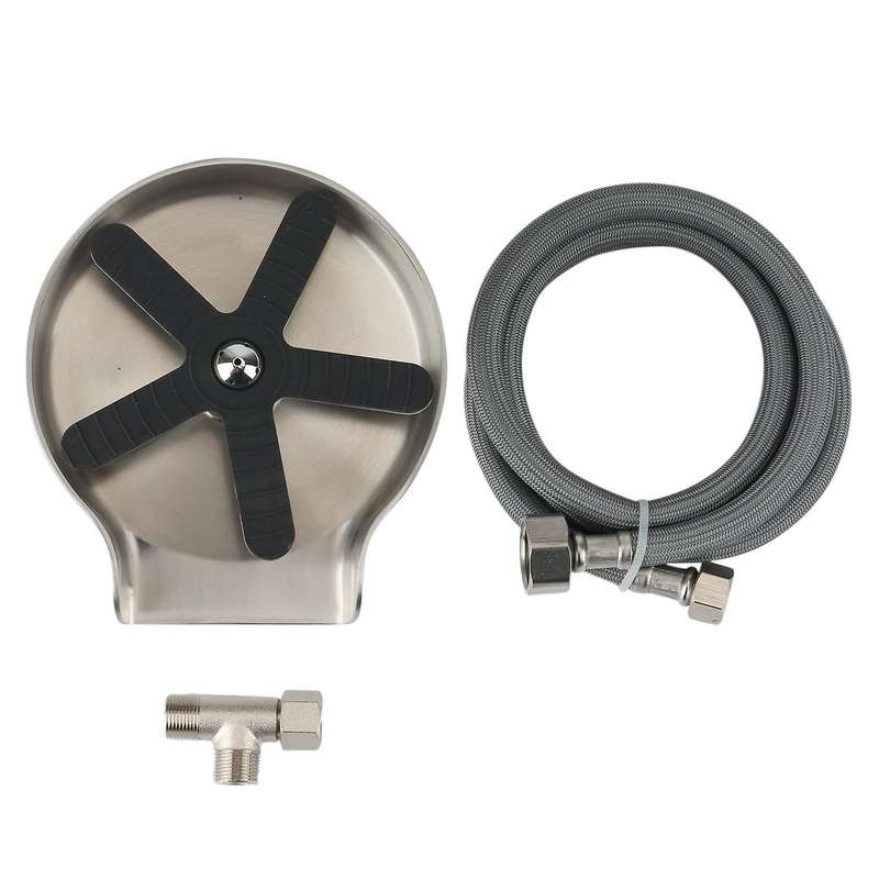 Faucet Glass Rinser for Kitchen Sink, Accessories, Bar Glass Rinser Coffee Pitcher Wash Cup Tool