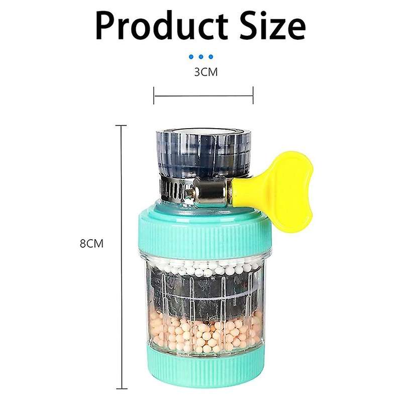 Faucet Mount Filters Faucet Water Filter Purifier Kitchen Tap Filtration Activated Carbon Removes Ch