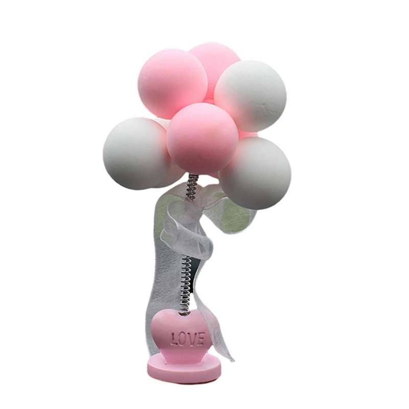 F-Dashboard Ornament, Balloon Bobblehead Car Dash Decor Car Interior Shaking Head Ornaments for Desk