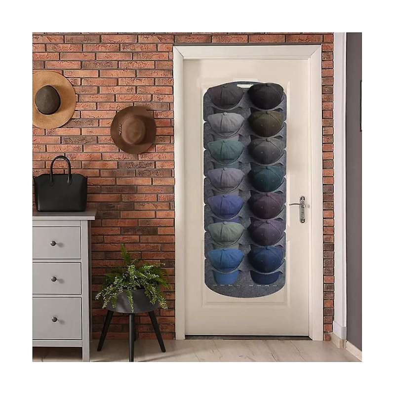 Felt Hat Storage Rack Cap Holder Wall Bag Clip Travel Cap Organizer Wall Mount Hat Racks