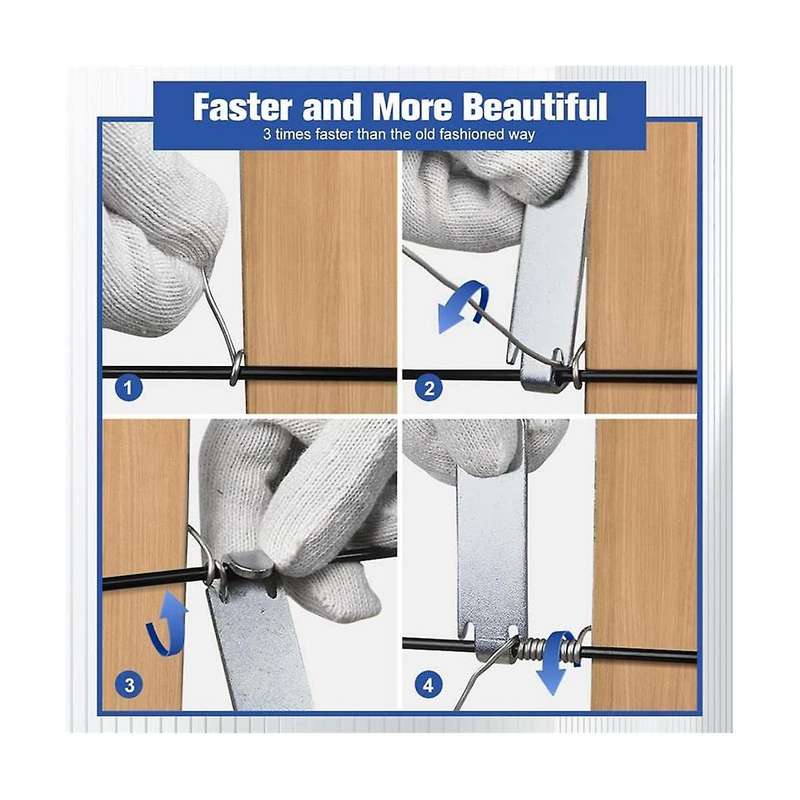 Fence Wire Twist Fence Wire Twister (2pk) Fence Wire Tensioning Tool Twister Time Saver Barb Wire F