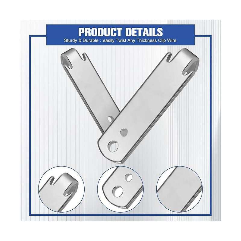Fence Wire Twist Fence Wire Twister (2pk) Fence Wire Tensioning Tool Twister Time Saver Barb Wire F