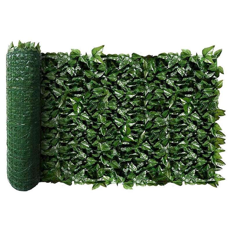 Fence Wall Decoration Artificial Can Stretch Privacy Fence Screen Plant Leaves, Suitable for Home,