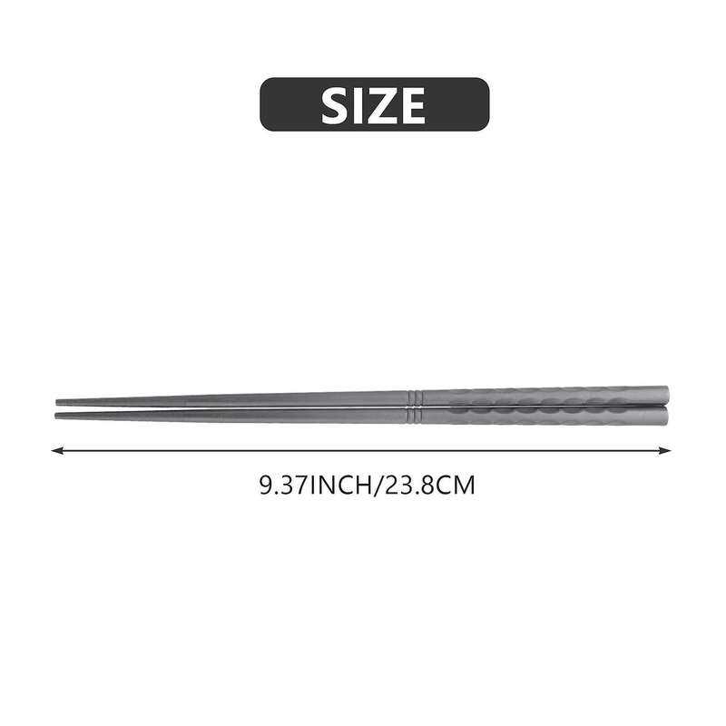 Fiberglass Chopsticks Set Reusable Dishwasher-Safe Chopsticks for Home Restaurant Housewarming (10 P