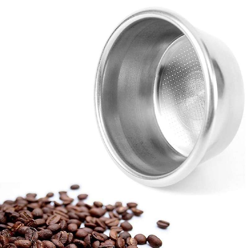 Filter Basket Compatible for Coffee Bottomless Portafilter for Machine Parts Cup Filter Replacement
