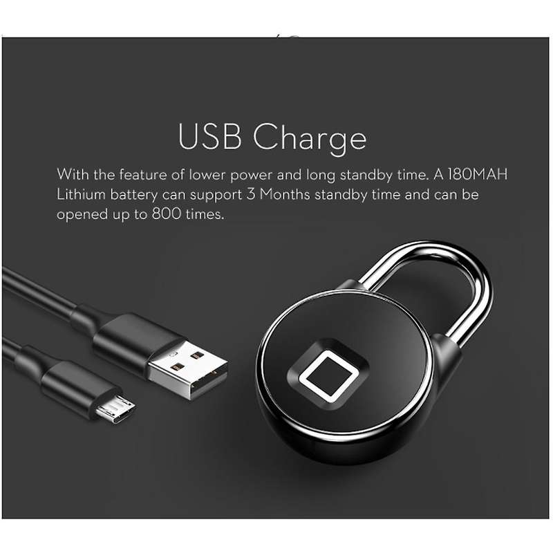 Fingerprint+Tuya App Home Dormitory Warehouse Door Anti-Theft Electronic Lock Smart Home Fingerprint