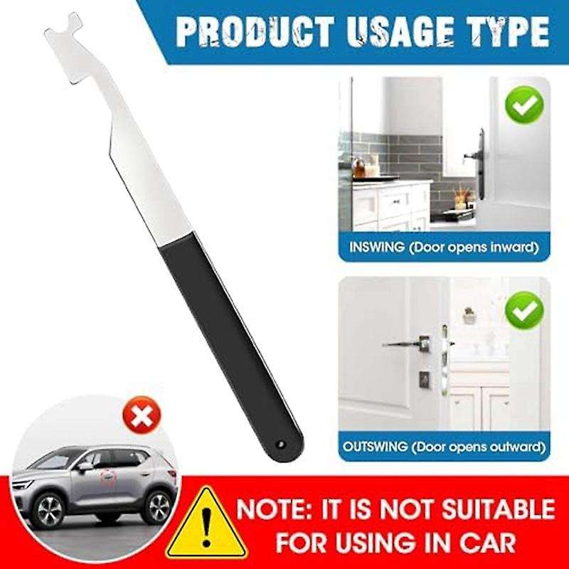Firefighter Tools, Multipurpose Spring Steel Firefighting Tool with Rubber Handle, Multi Tool
