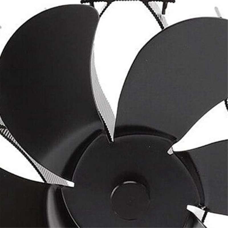 Fireplace Fan,6 Blades Stove Fan,powerless Quiet Operation,heat-powered Fan,fireplace Fan without El