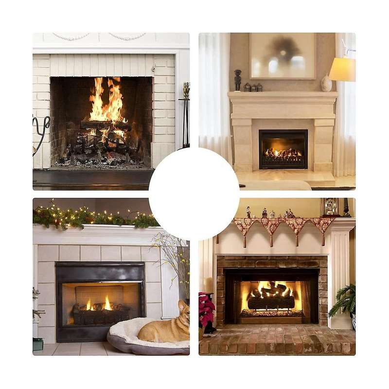 Fireplace Real Fire Wood-burning Fireplace Brush Home Rural Heater Sweeping Ash Cleaning Furnace As