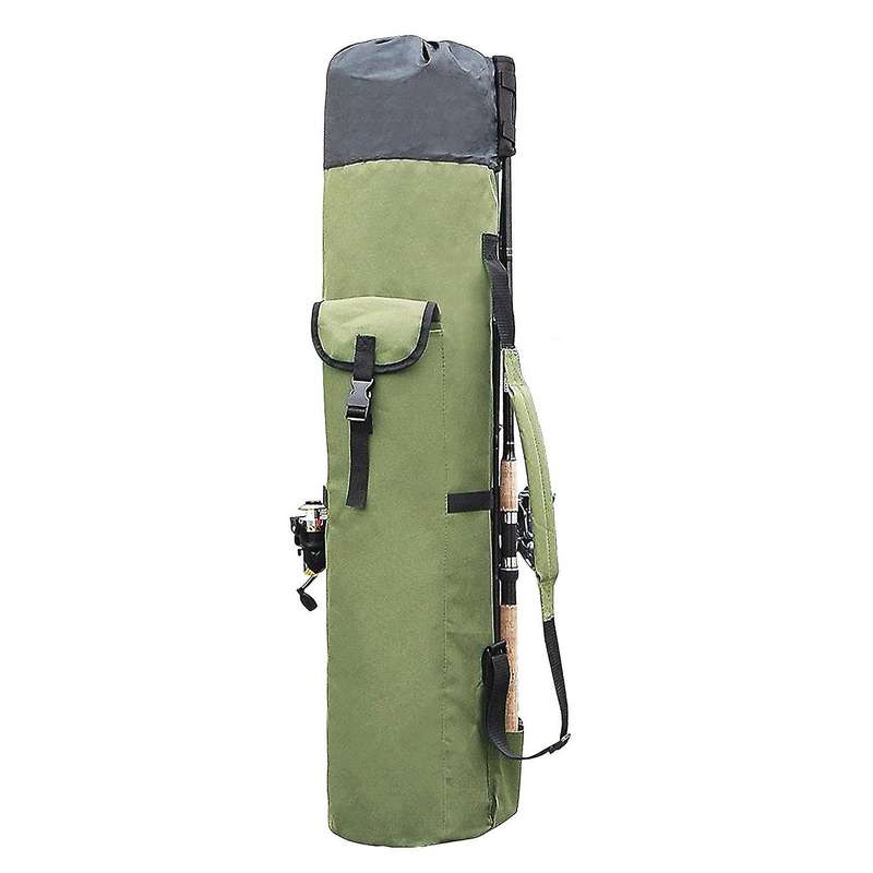 Fishing Bags Portable Multifunction Nylon Fishing Rod Storage Case Canvas Reel Organizer Travel Carr