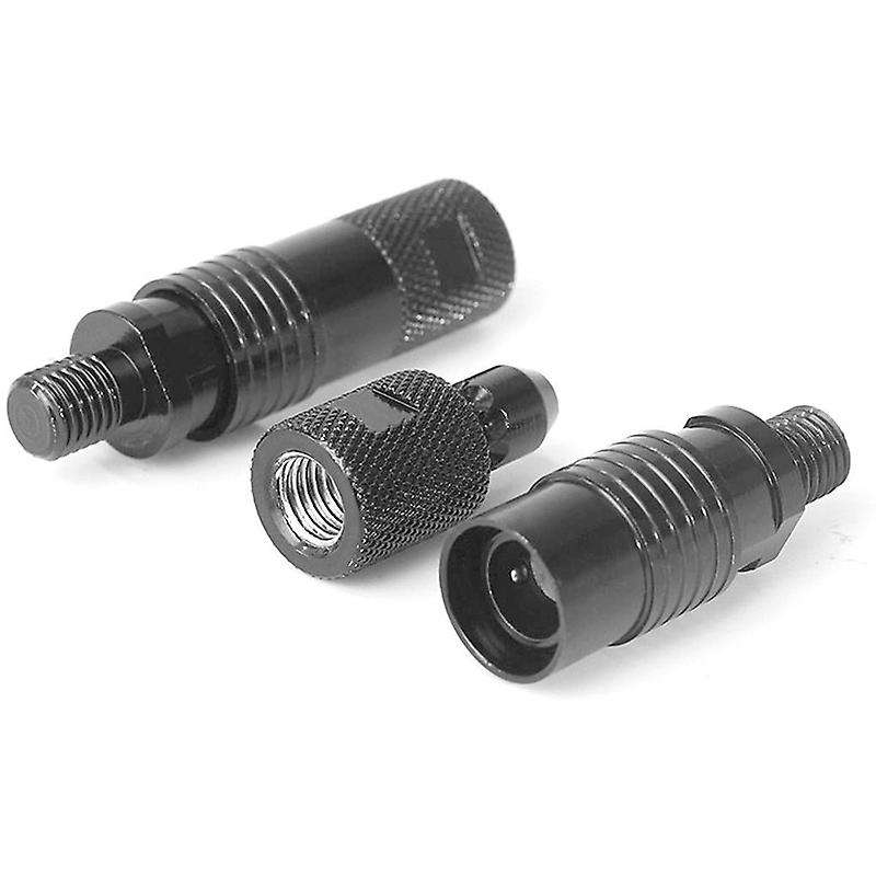 Fishing Quick-Release Adapter Set - 3 PCS Quick Release for Bite Indicator Banksticks Rod Rests Alum