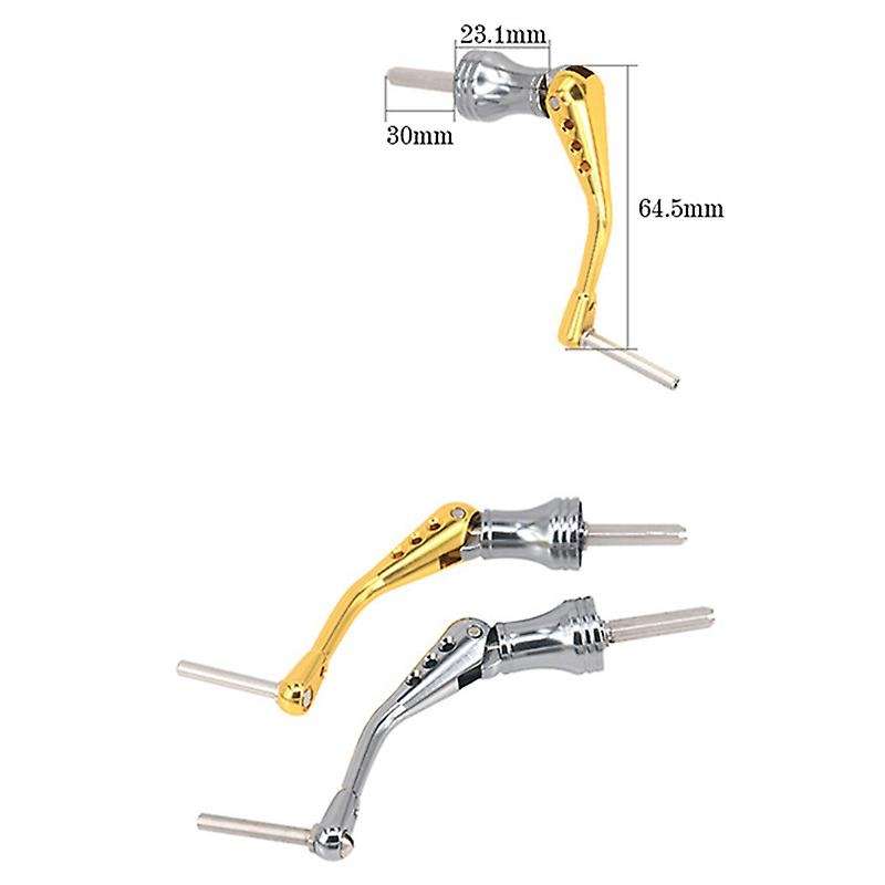Fishing Rod Reel Rocker Arm 4 Angle Shaft Reel Modified Rocker Arm Fishing Replacement Rocker Arm Si
