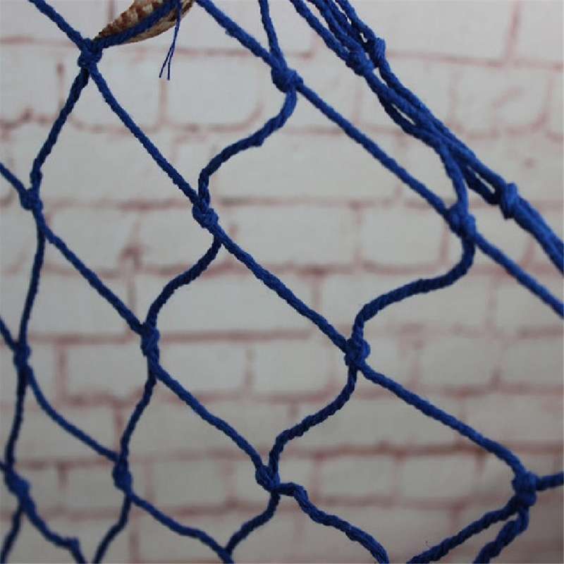 Fishing Nets with Shell Props Mediterranean Sea Style Wall Hangings Ornament Wall Stickers for Resta