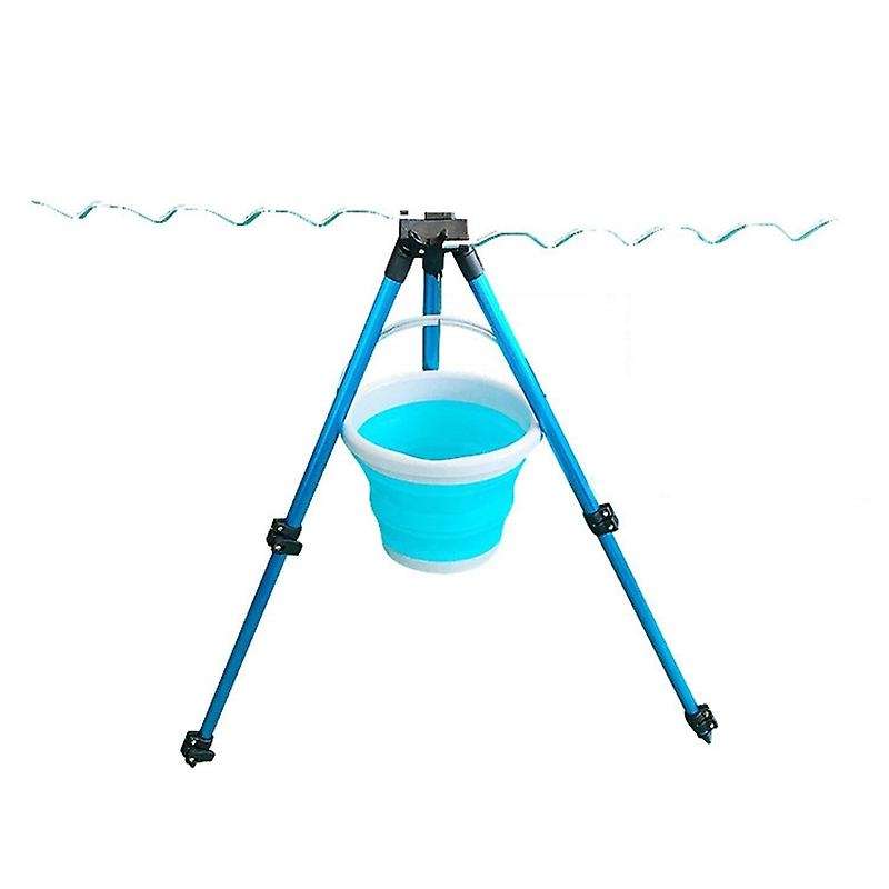Fishing Rod Rack Holder Aluminum Tripod Portable Telescopic Fishing Pole Bracket Tripod