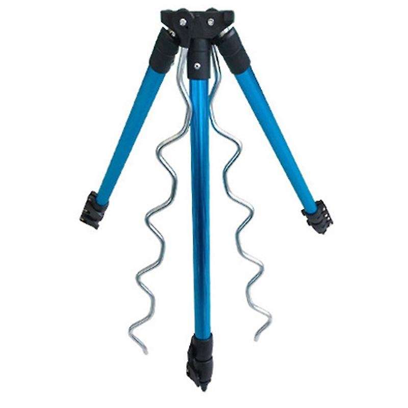 Fishing Rod Rack Holder Aluminum Tripod Portable Telescopic Fishing Pole Bracket Tripod